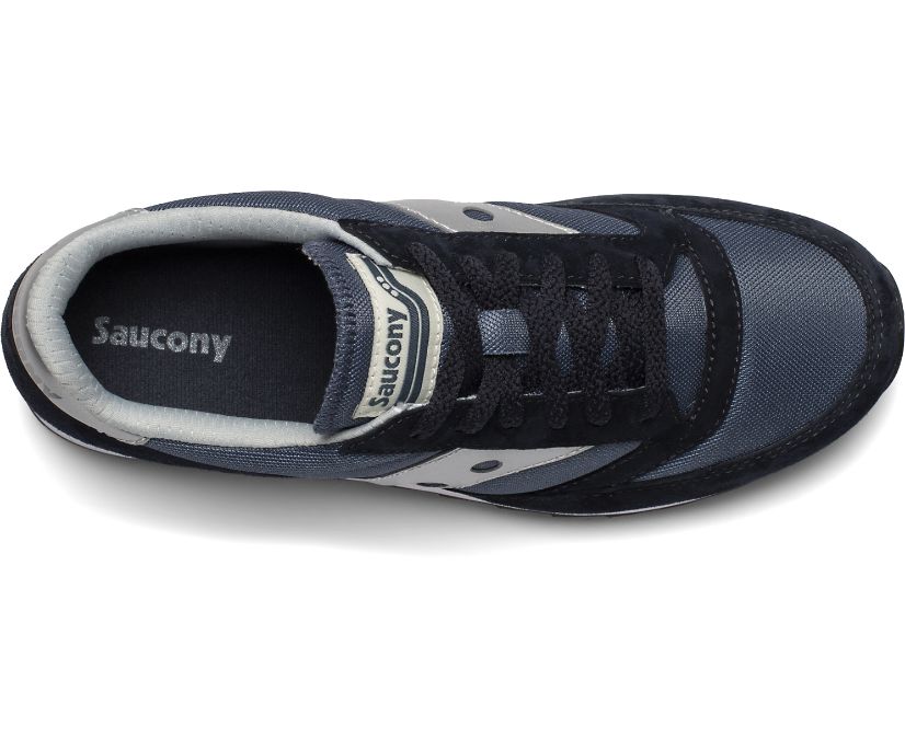 Women's Saucony Jazz 81 Originals Navy / Silver | Singapore 029EBCX